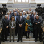 Claudia Curci, Amb. Gabriele Chiecchia, Prof. Fabrizio W. Luciolli